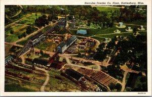 Postcard Hercules Powder Company Plant in Hattiesburg, Mississippi~4422