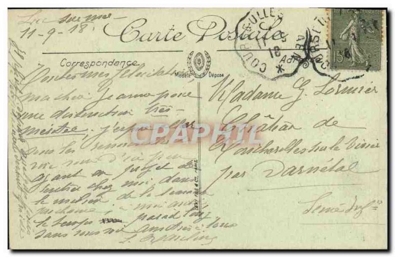 Old Postcard Luc Sur Mer and La Digue Beach