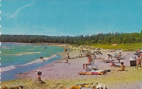 Canada Beach Scene At Inverhuron Provincial Park On Lake Huron Between Kincar...