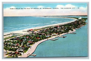Vintage 1940's Postcard Pass-A-Grille Gulf of Mexico St. Petersburg Florida