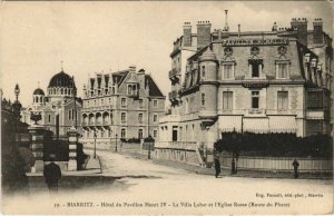 CPA Biarritz Hotel du Pavillon Henri IV FRANCE (1126630)