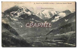 Old Postcard Bauges Bauges Valley High