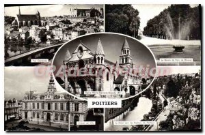Old Postcard Poitiers