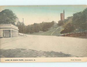 Divided-Back PARK SCENE Cincinnati Ohio OH H3428