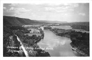 Delaware River Valley, Looking North real photo - Dingmans Ferry, Pennsylvani...