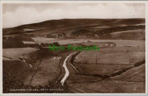 Sussex Postcard - Cuckmere Valley, Near Seaford. Posted 1938 -    RS26470