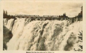 Falls Lovelady Bros Port Arthur Ontario Canada 1920s RPPC Photo Postcard 21-1793