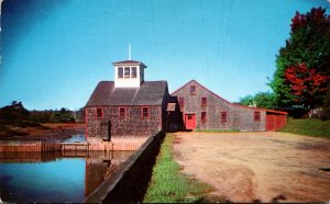 Maine Kennebunkport Typical Old Grist Mill