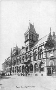 uk17268 town hall northampton real photo uk