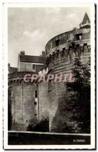 Nantes Old Postcard Chateau The three towers