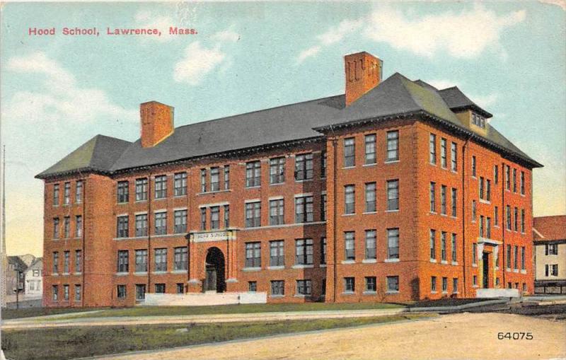 Massachusetts Lawrence   Hood School