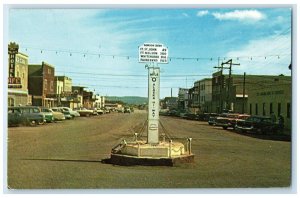 1969 Alaska Highway Northwestern Canada Highway Dawson Yukon Alaska AK Postcard