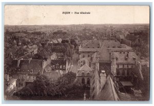 Dijon Côte-d'Or Bourgogne-Franche-Comté France Postcard General View 1930