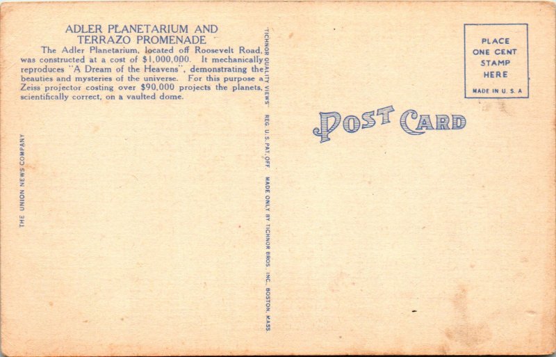 Adler Planetarium and Terrazo Promenade,Chicago,IL BIN