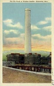 The Big Stack, Washoe Smelter in Anaconda, Montana