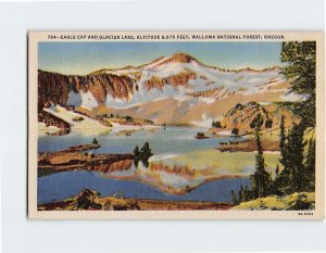 Postcard Eagle Cap And Glacier Lake, Wallowa National Forest, Oregon