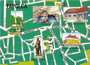 BC60079 Maps Cartes geographiques Tapolca