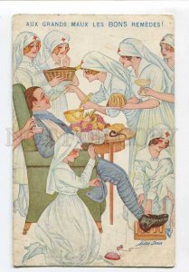 3071121 WWI Red CROSS PROPAGANDA by Sager Vintage PC