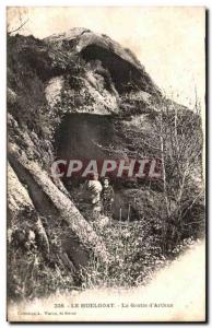Old Postcard The Cave of Huelgoat & # 39Arthus Children
