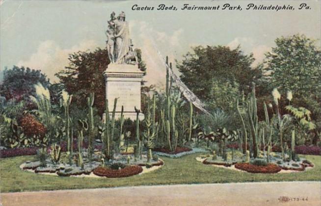 Pennsylvania Philadelphia Cactus Beds Fairmount Park 1913