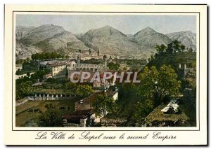 Modern Postcard The City of Sospel under the Second Empire