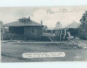 1940's JASPER TOURIST HOME MOTEL Jasper Tennessee TN c4145