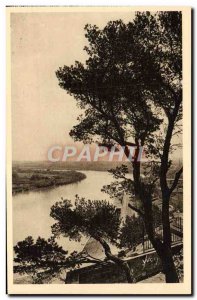 Old Postcard The Rhone Avignon Seen From Dom of the Rock