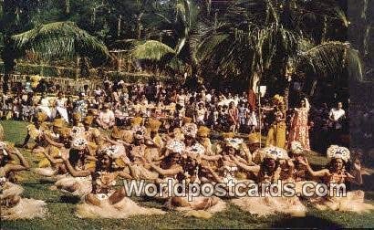 Tahitian Dance, Danse Tahitienne French Polynesia Unused 