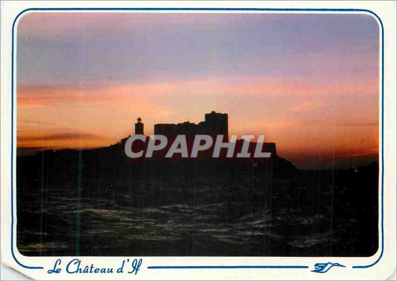 'Modern Postcard Marseille (B R) Crepuscule Le Chateau d''If'