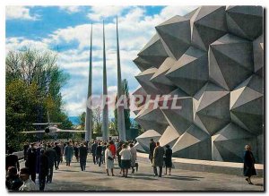 Postcard Modern Swiss National Exhibition Lausanne Switzerland vigilant