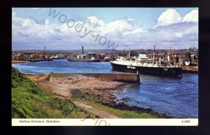 f2528 - Scottish P&O Ferry - St. Clair - Aberdeen to Shetland - postcard