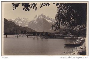 RP, Boats, Partie Am See, Weesen (St. Gallen), Switzerland, 1920-1940s