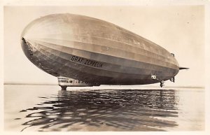 Graf Zeppelin, Real Photo auf dem Bodensee Zeppelin Unused 