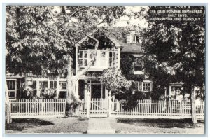 c1940 Old Foster Homestead Southampton Long Island New York NY Vintage Postcard