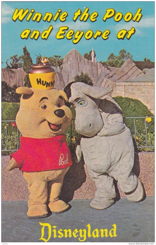 Disneyland , Winnie the Pooh & Eeyore , 50-60s