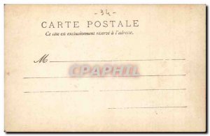 Sete This postcard Old station's Buffet Old Postcard