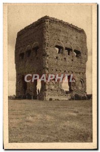 Old Postcard Autun Roman Temple of Janus said Building