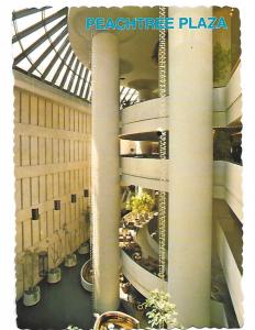 Peachtree Plaza 1976 Seven Story Atrium Lobby Atlanta Georgia 4 by 6 card