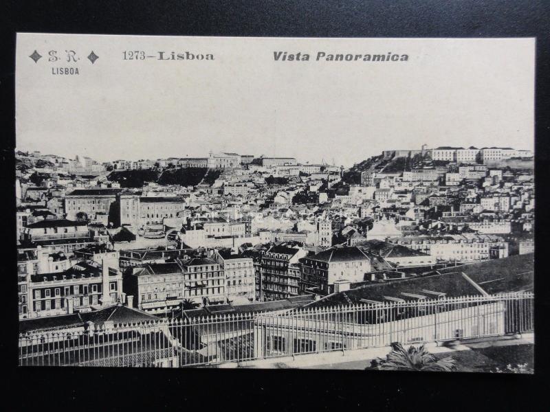 Portugal: LISBON Vista Panoramica - Old Postcard