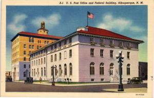 US POST OFFICE FEDERAL BUILDING ALBUQUERQUE NEW MEXICO