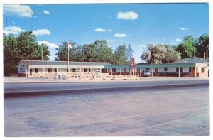 Lovelock NV Felton's Motor Inn Old Cars Swimming Pool Lodging Postcard