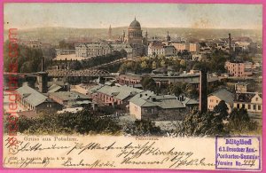 af8343 - GERMANY - Postcards VINTAGE POSTCARD - Greetings from Potsdam - 1901-