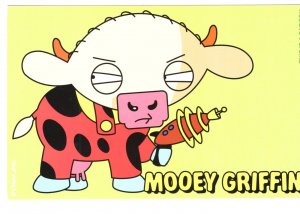 Large 5 X 7 in, Mooey Griffin Cows Ice Cream, Halifax Nova Scotia, Parody Humour