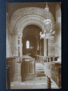 Oxfordshire OXFORD IFFLEY CHURCH Old RP Postcard by Penrose & Palmer