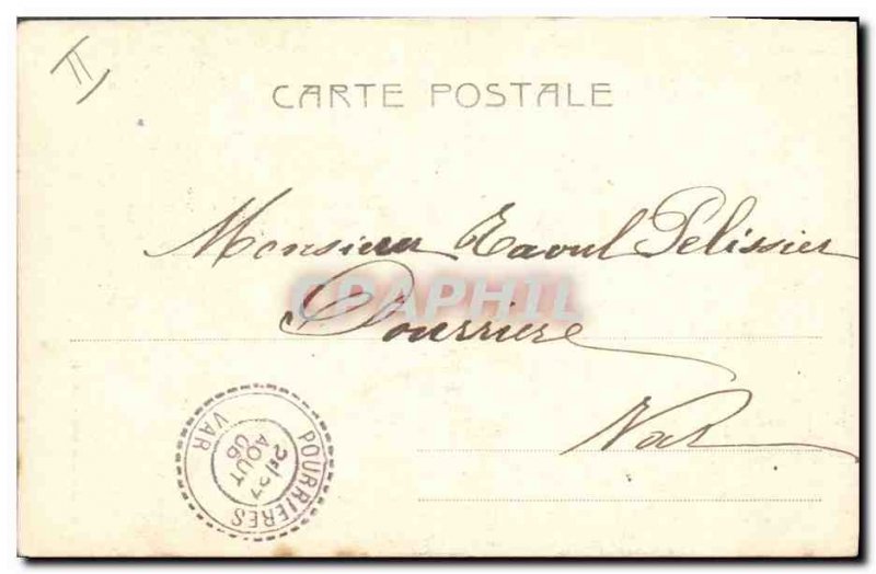 Old Postcard Fantaisie Letters Letter C