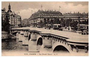 France  Paris Le Pont Neuf