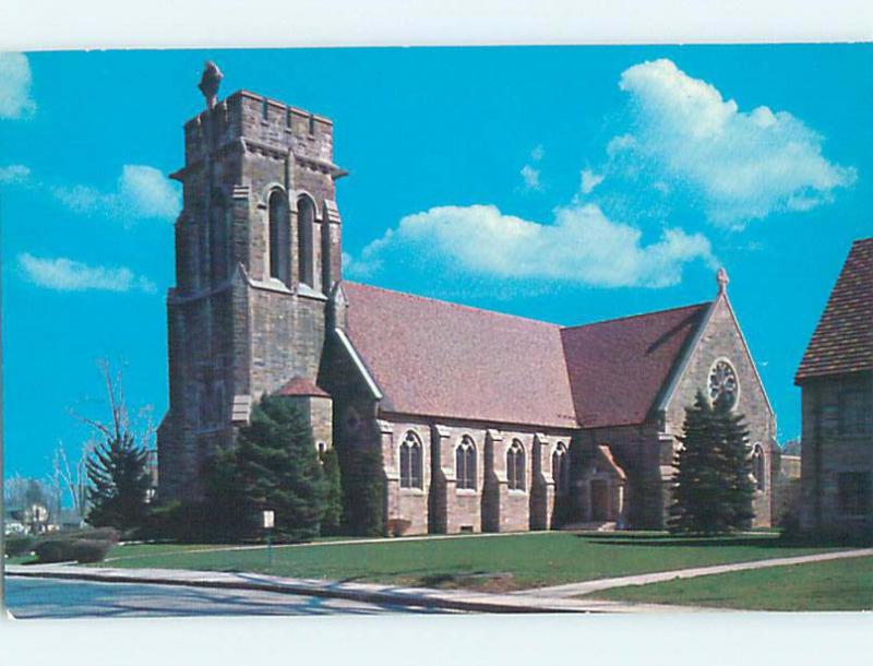 Pre-1980 CHURCH SCENE Seneca Falls New York NY L5282