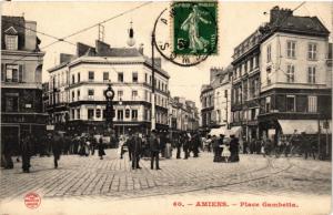 CPA AMIENS - Place Gambetta (295454)