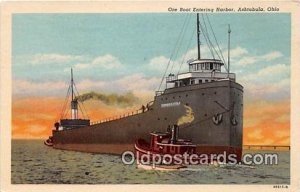 Ore Boat Ashtabula, Ohio USA Ship Unused 