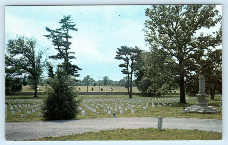 MURFREESBORO, Tennessee TN ~ Graves STONES RIVER BATTLEFIELD Civil War  Postcard 